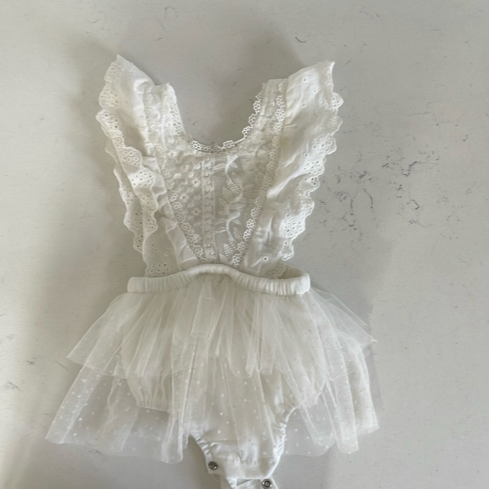 Hadley Scalloped Romper